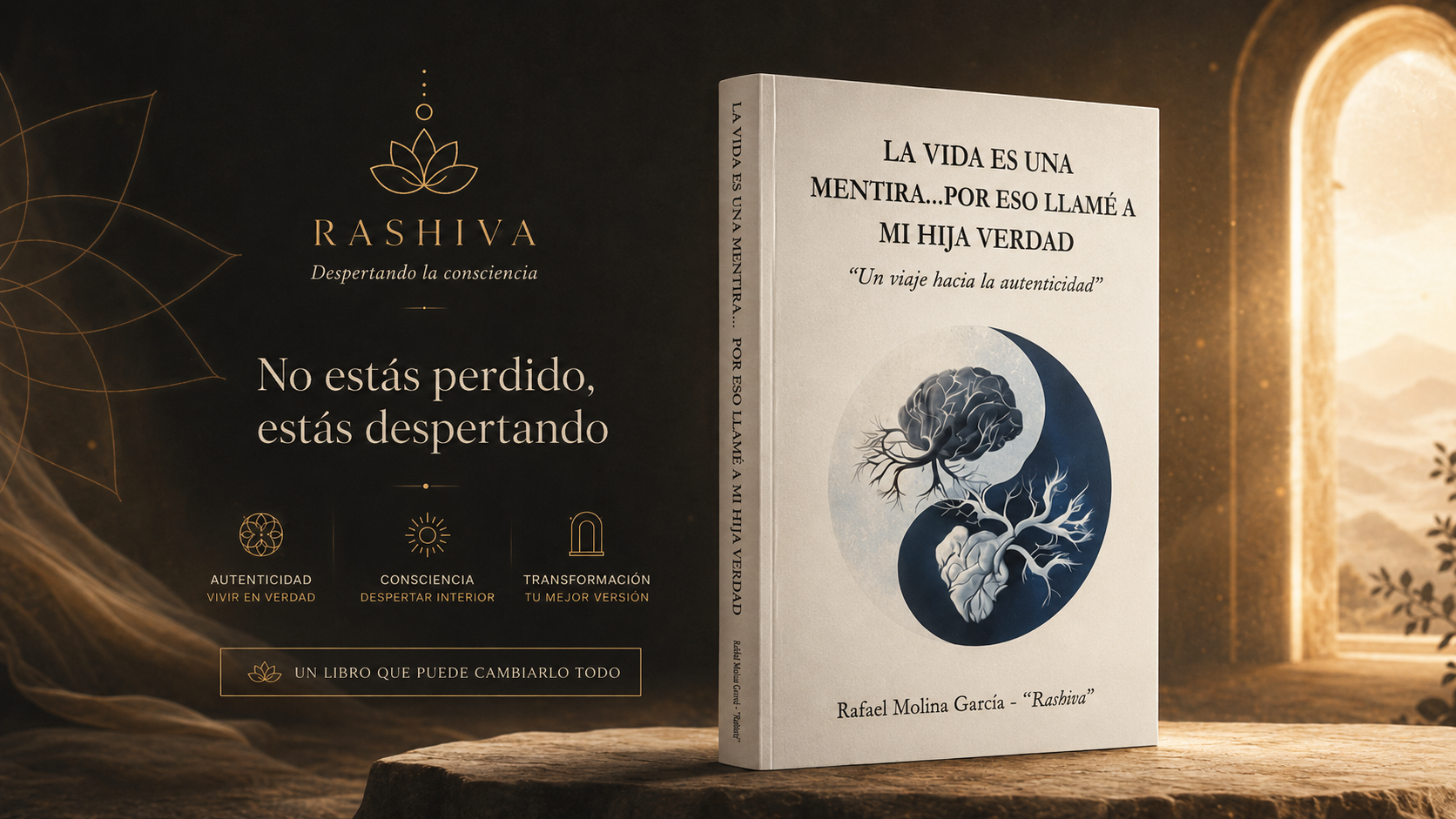 Portada del libro La vida es una mentira por eso llamé a mi hija Verdad, de Rashiva